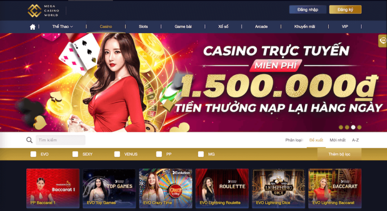 3 mẹo đánh bạc casino trực tuyến dành cho người mới tại nhà cái Mega Casino World Việt Nam