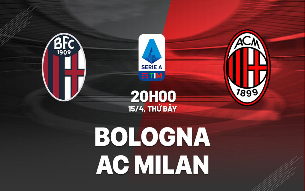 Link xem trực tiếp bóng đá tv K+ Bologna vs AC Milan tại vòng 21 Giải Ý Serie A, Thứ 7, 20h ngày 15/4/2023